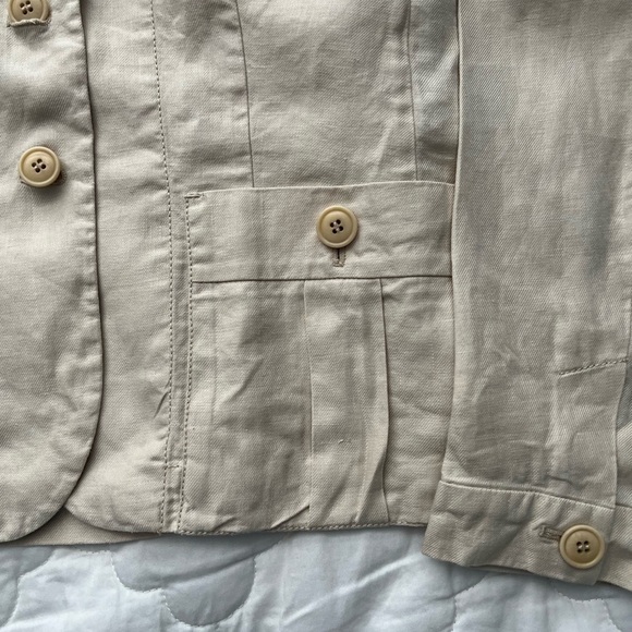 Weekend Max Mara Tan Blazer Tailored Suit Jacket - Picture 3 of 9